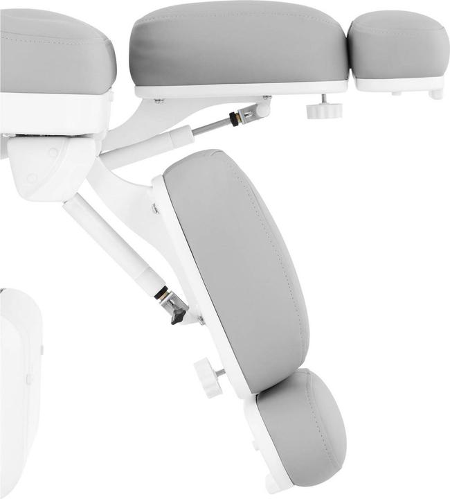 Produktbild Physa Fusspflegestuhl Fusspflegeliege Kosmetikstuhl Pedikürestuhl 150 kg Grau / Weiss