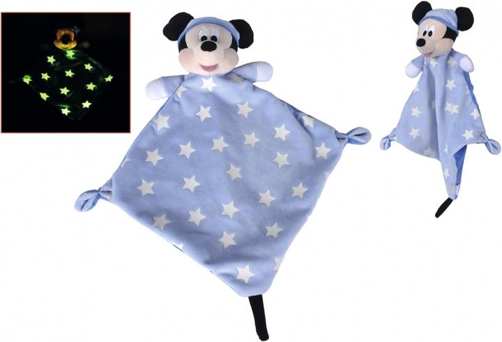 Produktbild Simba Disney Gute Nacht Mickey GID Schmusetuch