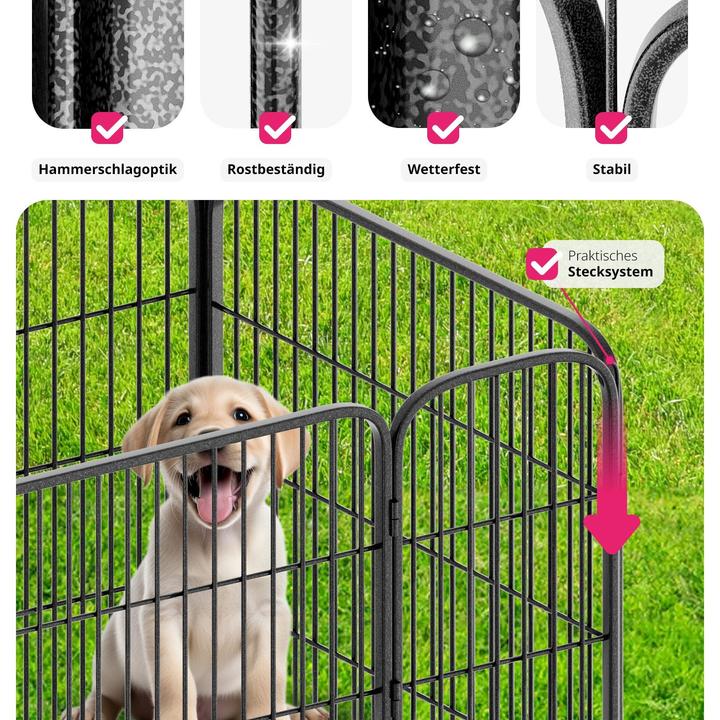 Actual product image tectake Puppy Playpen