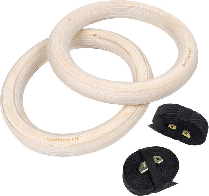 Actual product image Gladiatorfit Gymnastic rings