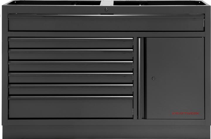 Produktbild Kraftwerk MOBILIO Schubladenschrank Schubladen BLK (136 cm, 91 cm)