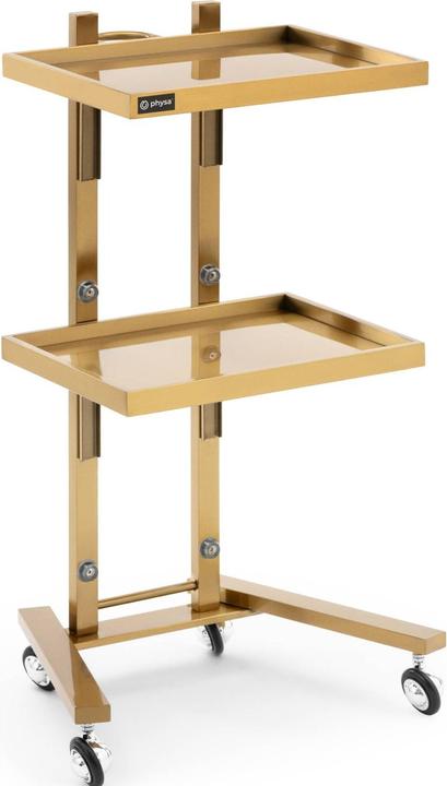 Produktbild Physa Kosmetikwagen Arbeitswagen Beistellwagen Salon-Trolley 2 Ablagen - 0 x 0 x 0 cm