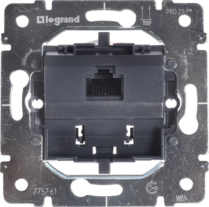 Productafbeelding Legrand Computer contactdoos 1xRJ45 SISTENA LIFE - 775761 (CAT5)