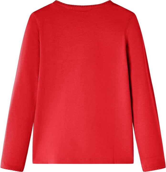 Immagine prodotto VidaXL Camicia da bambino a maniche lunghe rosso 104,Materiale: 95 % cotone. 5 (104)
