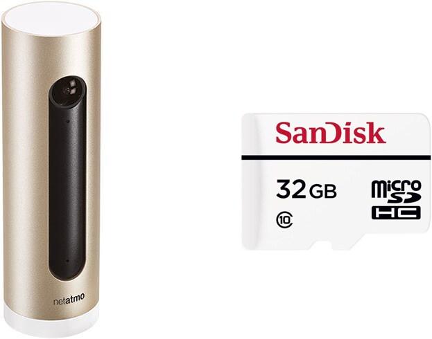 Produktbild Netatmo Welcome, Smart-Home-Kamera mit 32 GB SD-Karte