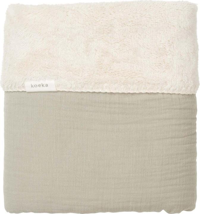 Actual product image Koeka Children's blanket plush Faroo sage (100 x 150 cm)