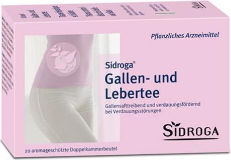 Produktbild Sidroga Gallen & Leber Tee Beutel (87 g)