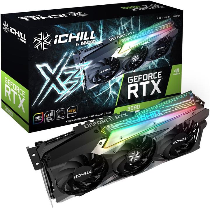 Produktbild Inno3D GEFORCE RTX 3080 ICHILL X3 (10 GB)