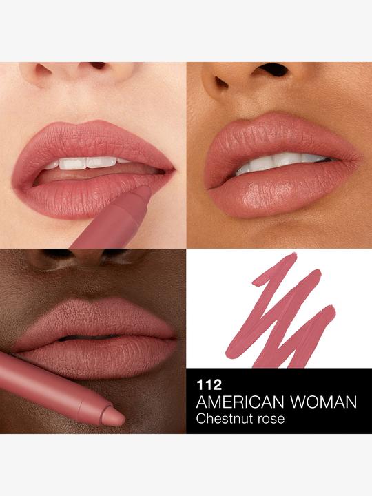 Immagine prodotto NARS Cosmetics Matita labbra Powermatte ad alta intensità Donna Americana (Donna americana)