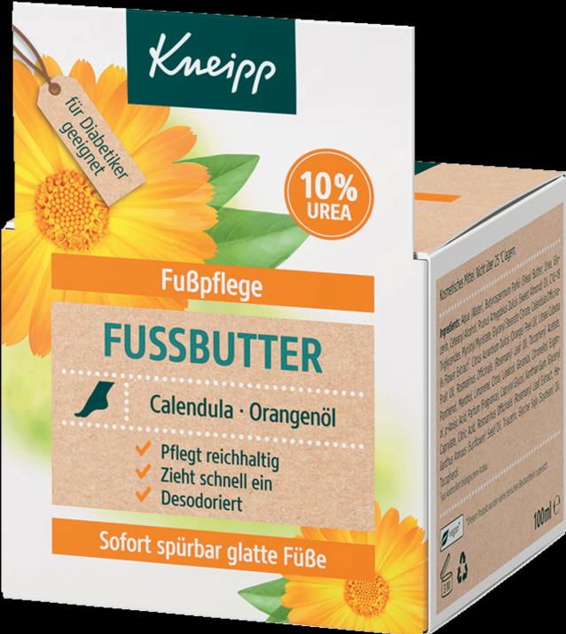 Kneipp beurre pour les pieds sains, boîte de 100 ml (Bain de pieds, 100 ml)