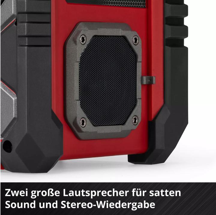 Actual product image Einhell Baustellenradio Akku-Radio TE-CR 18 Li DAB+/FM/BT, Solo (DAB+, Bluetooth)