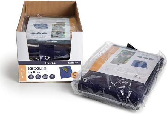 Actual product image Garden Lights TARPAULIN - BLUE/GREEN - REGULAR - 6 x 10 m (6 x 10 m)