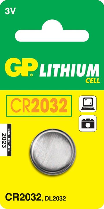 Immagine prodotto GP Batteries Lithium Cell (1 pz., CR2032, 240 mAh)