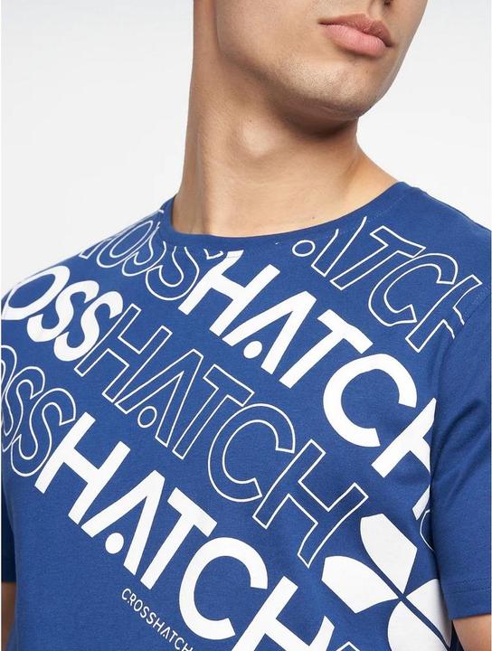 Actual product image Crosshatch Mens Morland T-Shirt (Pack of 2) (S)