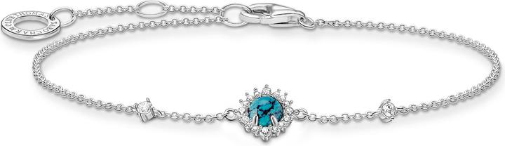 Immagine prodotto Thomas Sabo Bracciale Vintage Turquoise (19 cm, Argento 925)