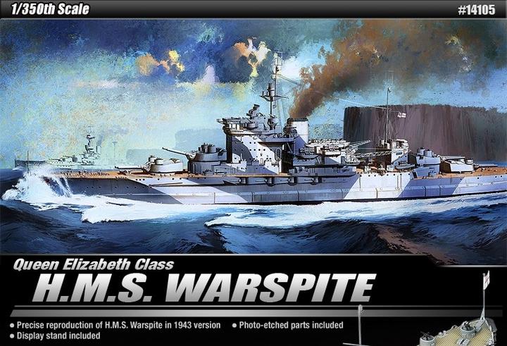 Produktbild Academy H.M.S. Warspite