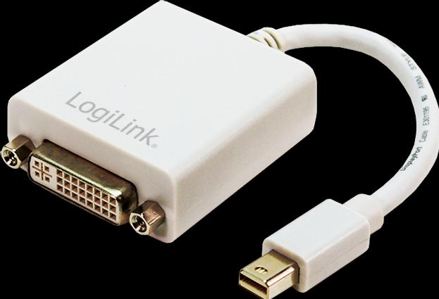 Actual product image LogiLink Mini DisplayPort to DVI (DVI, 9 cm)