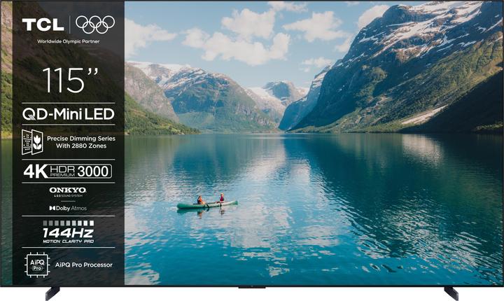TCL 115C7K 291 cm (115) (115", Mini-LED, 4K, 2025)