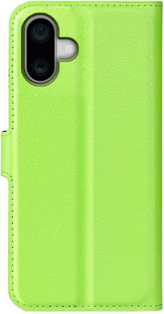 Produktbild MU Classic Litchi Leder Bookcover Series (Apple iPhone 16)