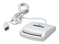 Produktbild Manhattan SmartCard-Leser - USB - weiss (USB)