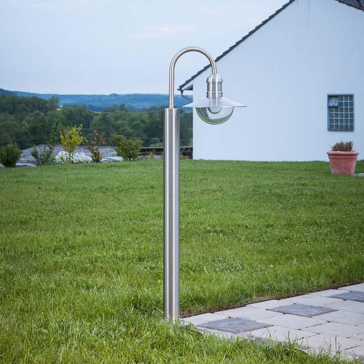 Actual product image Lindby Damion Garden Lights Stainless Steel (E27, IP44)