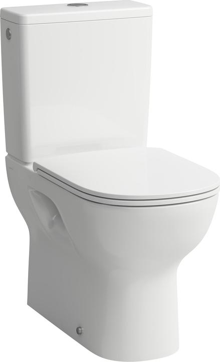 Produktbild Laufen Stand-WC Kombination LUA tief 360x650mm Ab wa oder senkrecht weiss
