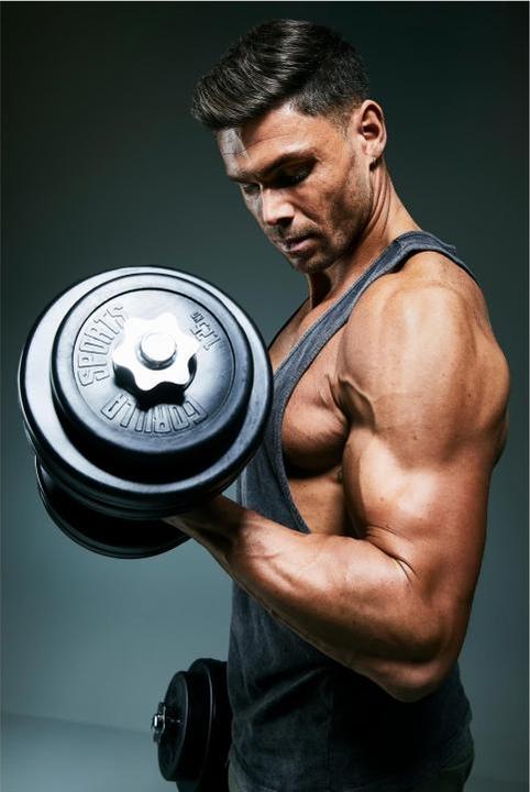 Produktbild Gorilla Sports Hantelset (4 x 1.25 kg, 8 x 2.5 kg)