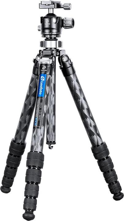 Immagine prodotto Leofoto Treppiede in carbonio LQ-365C con testa a sfera da 47 mm (set) (Metallo, Carbonio)