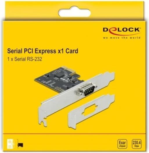 Actual product image Delock PCI Express card 90000 1x Serial / RS-232