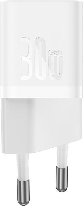 Immagine prodotto Baseus Mini caricatore da parete GaN5 30W (bianco) (30 W)