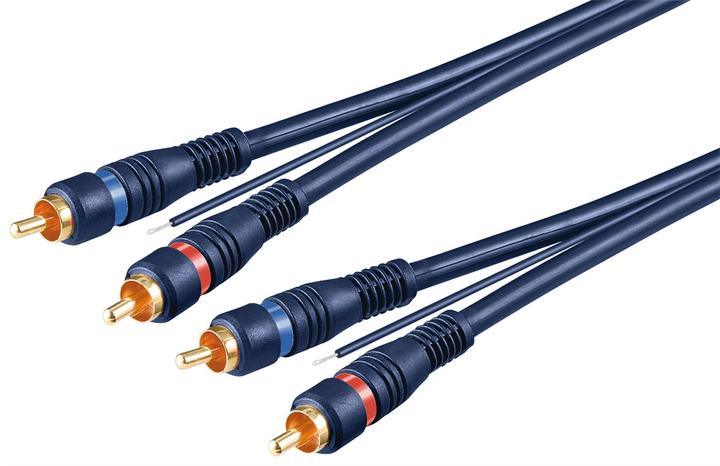 Goobay 2x RCA – 2x RCA (5 m, Cinch)