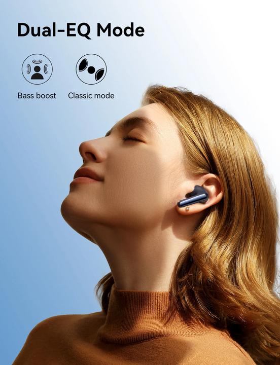 Produktbild Joyroom Funpods Series True Wireless earphones - Black (5 h, Kabelgebunden)