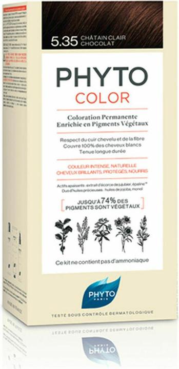 Produktbild Phyto color 535 castaño claro dorado (535 castaño claro dorado)