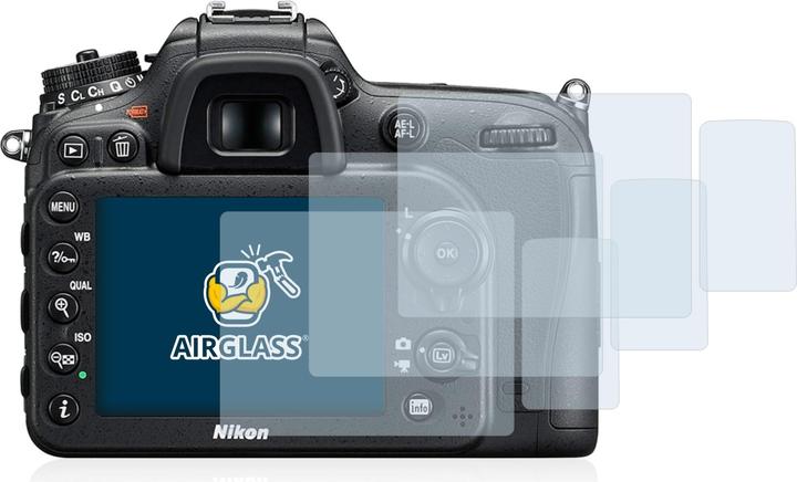 Produktbild BROTECT AirGlass Panzerglasfolie (Displayschutz, D7200)