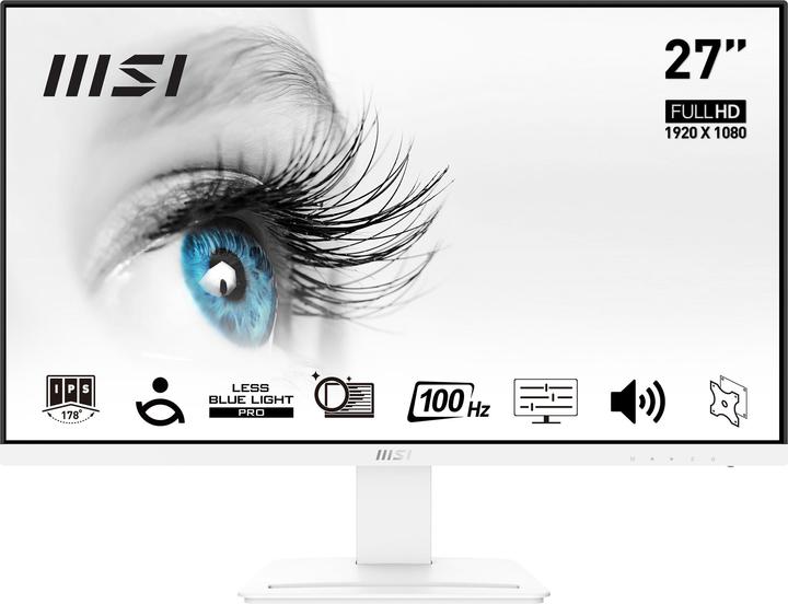 Actual product image MSI Pro MP273AWDE (1920 x 1080 pixels, 27")