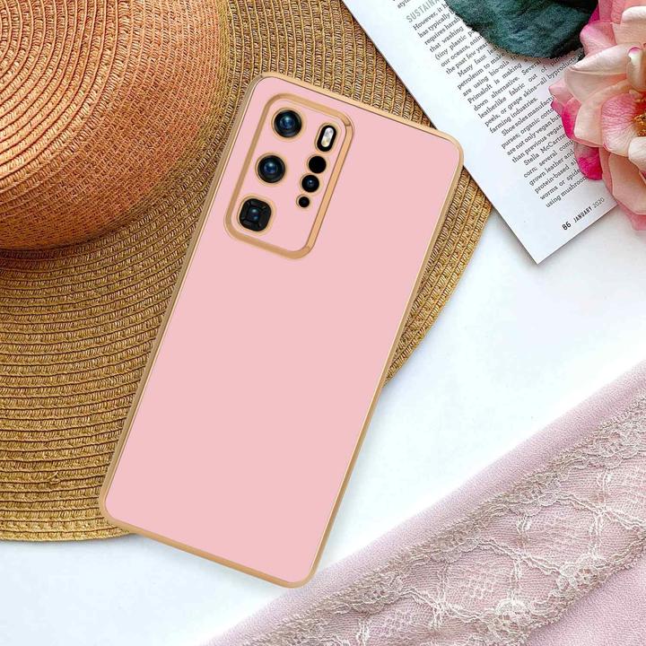 Produktbild Cadorabo Hülle für Huawei P40 PRO / P40 PRO+ im TPU mit Kameraschutz LM130 Style (Huawei P40 Pro+)