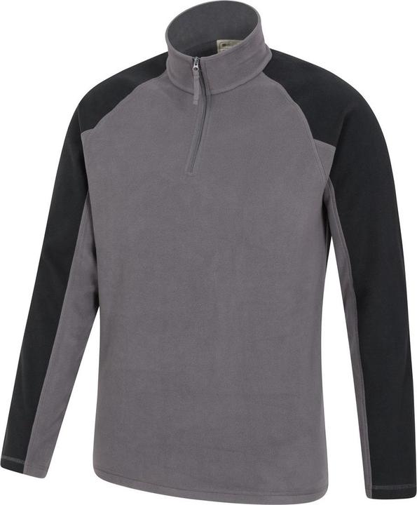 Immagine prodotto Mountain Warehouse Top in pile Ashbourne II con mezza zip da uomo (4XL)