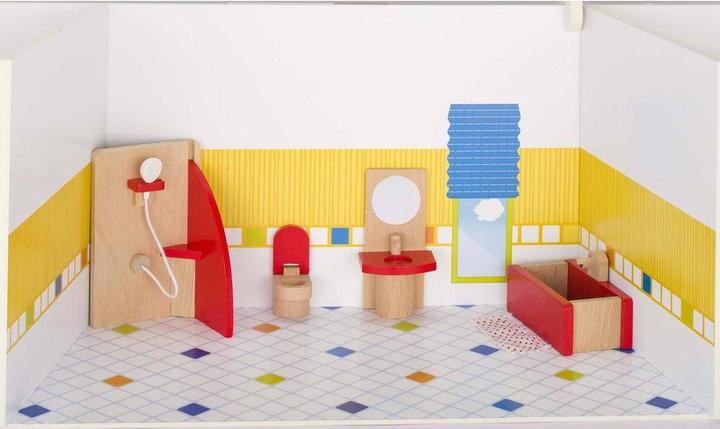 Actual product image Goki 51717 Dollhouse Accessories Dollhouse Bathroom