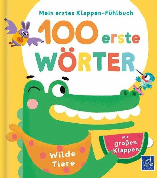 Actual product image Mein erstes Klappen-Fühlbuch - 100 erste Wörter - Wilde Tiere (German)
