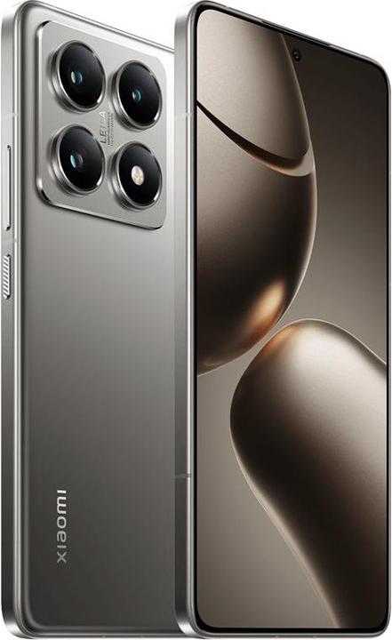 Actual product image Xiaomi 14T Pro (512 GB, Titan Gray, 6.67", Dual SIM, 50 Mpx, 5G)