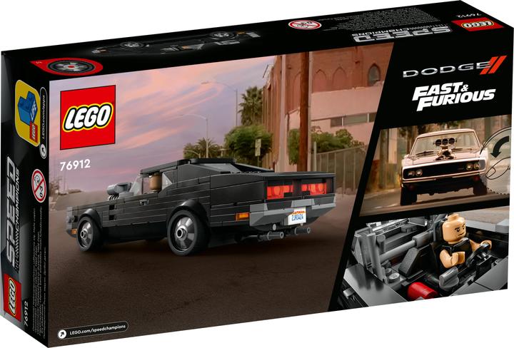 Produktbild LEGO Fast & Furious 1970 Dodge Charger R/T (76912, LEGO Speed Champions)