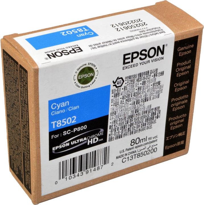 Image du produit Epson T8502 UltraChrome HD (C)