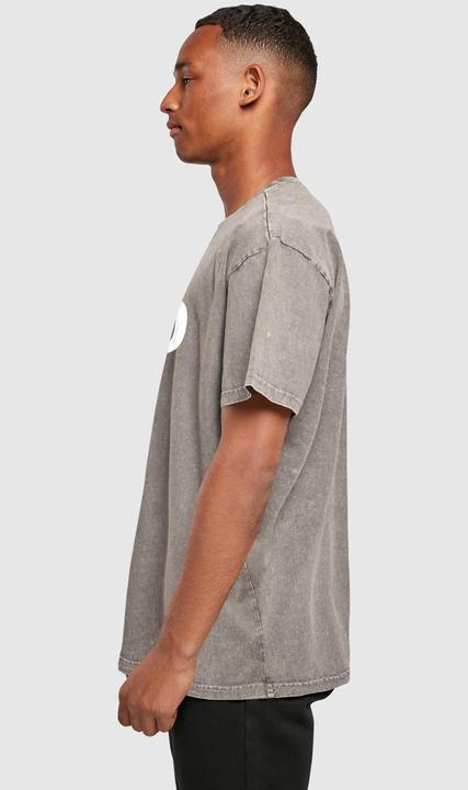 Actual product image Merchcode Fathers Day - The Man, The Myth, The Legend Acid Washed Heavy Oversized Tee - 112589 (XL)