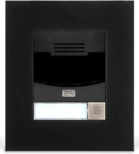 Produktbild 2N IP Türstation IP Solo Aufputz Schwarz (Ethernet, Kabelgebunden)