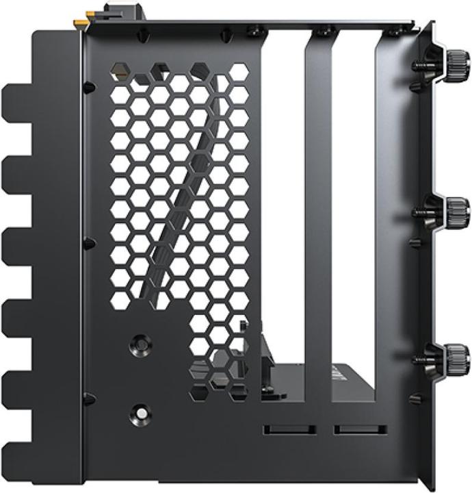 Actual product image Montech Vertical GPU mounting kit, PCIe 4.0 riser cable (black, 20cm)