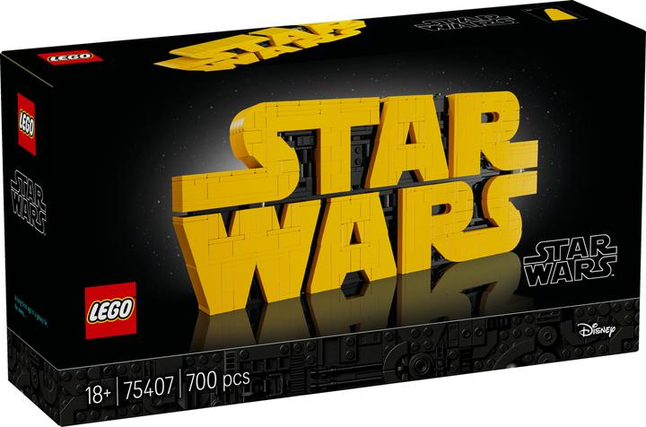 Actual product image LEGO Star Wars™ logo made from bricks (75407, LEGO Star Wars)