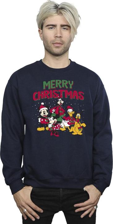 Immagine prodotto Disney Mickey Mouse Merry Christmas Characters Felpa Uomo (M)