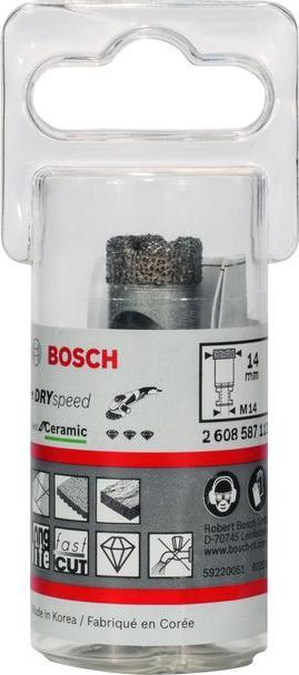 Produktbild Bosch Professional Zubehör PRO Core Cutter dry, 14 x 30 x 22,23 mm (14 mm)