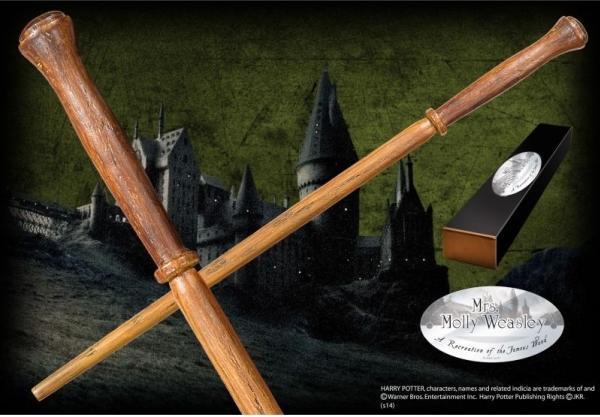 Actual product image Noble Collection Harry Potter Zauberstab Molly Weasley (Charakter-Edition)