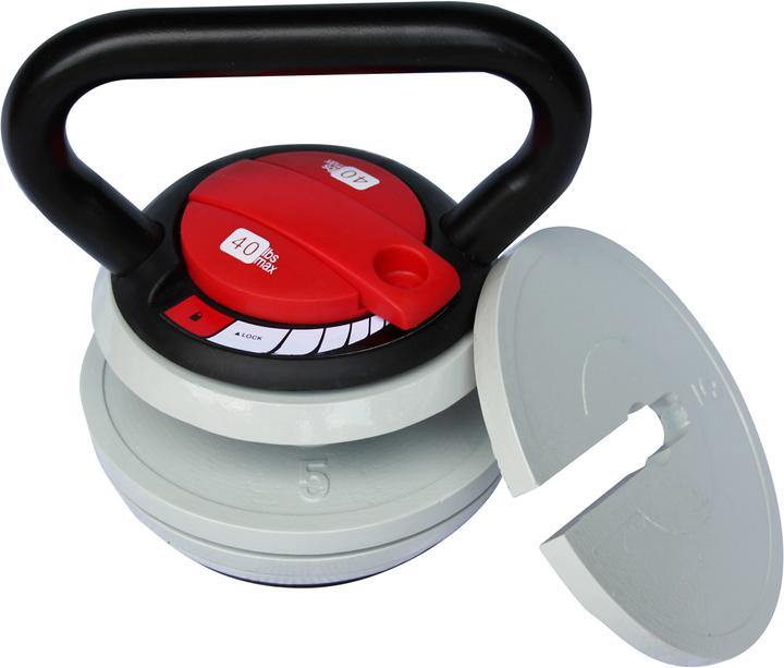 Actual product image Gladiatorfit Adjustable kettlebell